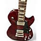 Used 2022 Epiphone Les Paul Studio Wine Red Solid Body Electric Guitar