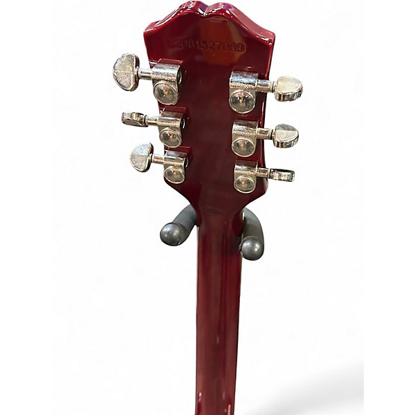 Used 2022 Epiphone Les Paul Studio Wine Red Solid Body Electric Guitar