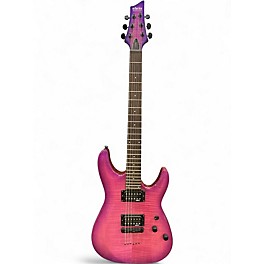 Used Schecter Guitar Research C6 Elite Magenta Solid Body Electric Guitar