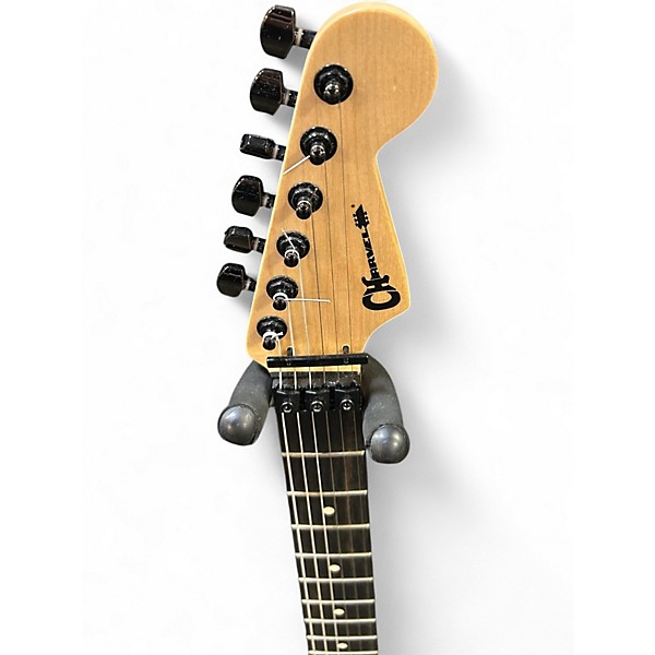 Used 2020 Charvel Pro-Mod San Dimas Style 1 HH FR Black Solid Body Electric Guitar