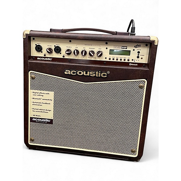 Used Acoustic A40 40W Acoustic Guitar Combo Amp