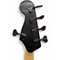 Used Squier Contemporary Active Jazz Bass HH V Black Electric Bass Guitar