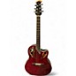 Used Ovation CE48-RR-G RED Acoustic Guitar thumbnail