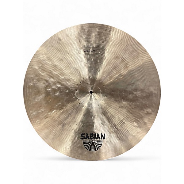 Used SABIAN 22in Vault Artisan Light Ride Cymbal