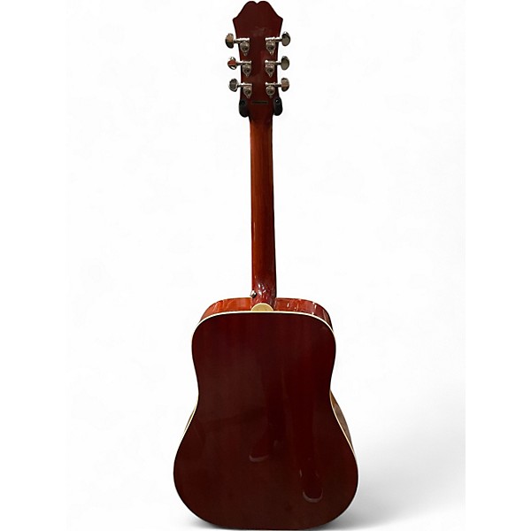 Used Epiphone Hummingbird Pro Faded Cherry Acoustic Electric Guitar