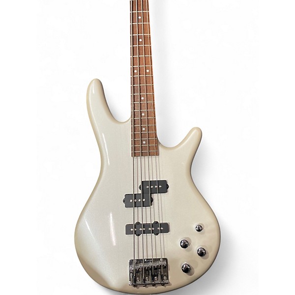 Used Ibanez GSR200 Pearl White Electric Bass Guitar