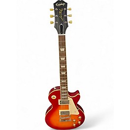 Used Epiphone 1959 Reissue Les Paul Standard AGED DARK CHERRY BURST Solid Body Electric Guitar