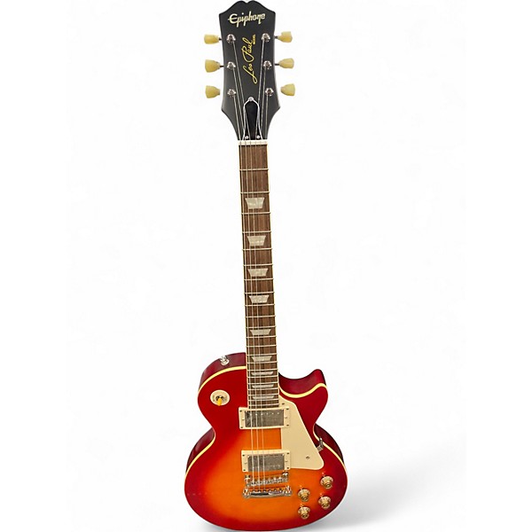 Used Epiphone 1959 Reissue Les Paul Standard AGED DARK CHERRY BURST Solid Body Electric Guitar