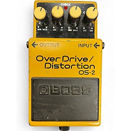 Used BOSS OS2 Overdrive Distortion Effect Pedal
