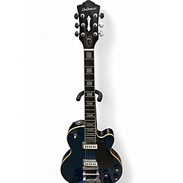 Used 1999 DeArmond M75T Blue Sparkle Solid Body Electric Guitar