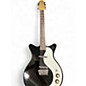 Used 2001 Danelectro DC-59 12 STRING Black and White Solid Body Electric Guitar thumbnail