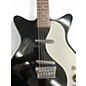 Used 2001 Danelectro DC-59 12 STRING Black and White Solid Body Electric Guitar