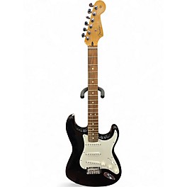 Used Fender Player Stratocaster Black Solid Body Electric Guitar