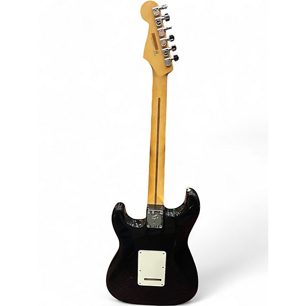 Used Fender Player Stratocaster Black Solid Body Electric Guitar