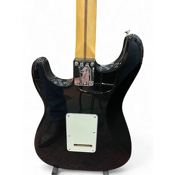 Used Fender Player Stratocaster Black Solid Body Electric Guitar