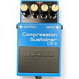 Used BOSS CS Compressor Sustainer Effect Pedal