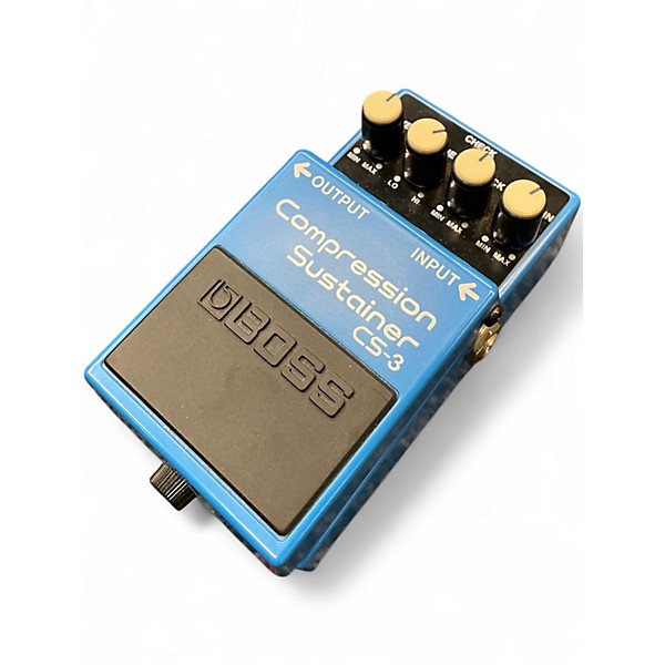 Used BOSS CS Compressor Sustainer Effect Pedal