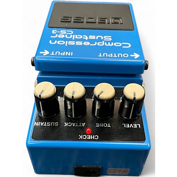 Used BOSS CS Compressor Sustainer Effect Pedal