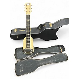 Vintage 1940s National 1056 White Pearloid Lap Steel