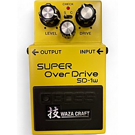 Used BOSS SD1W Super Overdrive Waza Craft Effect Pedal