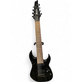 Used Ibanez RG8 8 String Black Solid Body Electric Guitar