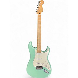 Used Fender Player Stratocaster Surf Green Solid Body Electric Guitar