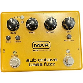 Used MXR SUB OCTAVE BASS Effect Pedal