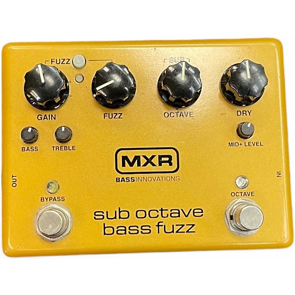 Used MXR SUB OCTAVE BASS Effect Pedal