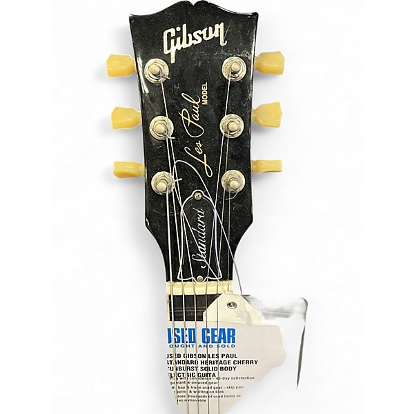 Used Gibson Les Paul Standard Heritage Cherry Sunburst Solid Body Electric Guitar