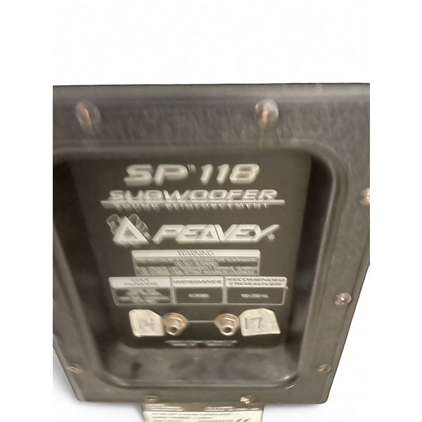 Used Peavey sp118 Unpowered Speaker