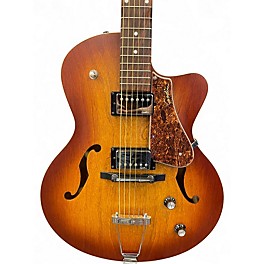 Used Godin 5th Avenue Kingpin II COGNAC BURST Hollow Body Electric Guitar