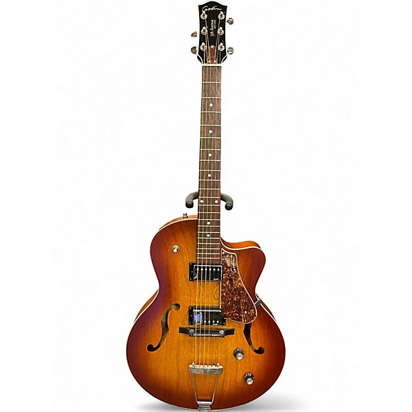 Used Godin 5th Avenue Kingpin II COGNAC BURST Hollow Body Electric Guitar