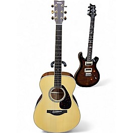 Used Yamaha LS6M A.R.E. Natural Acoustic Electric Guitar