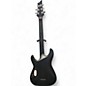 Used Schecter Guitar Research C1 Platinum Trans Black Solid Body Electric Guitar