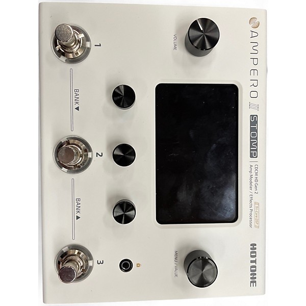 Used Hotone Effects AMPERO II STOMP Effect Processor