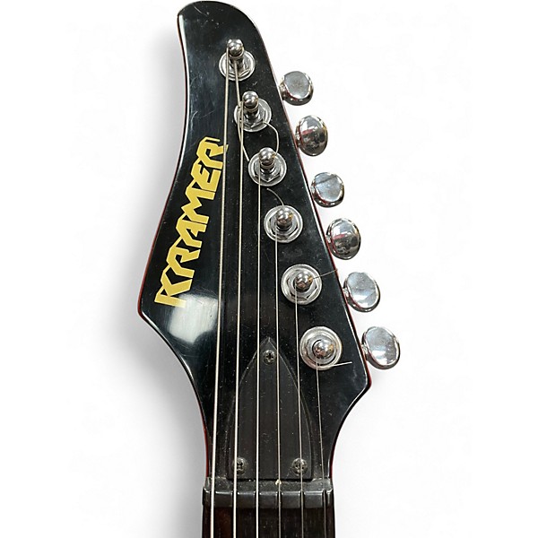 Used Kramer S Style Red Solid Body Electric Guitar