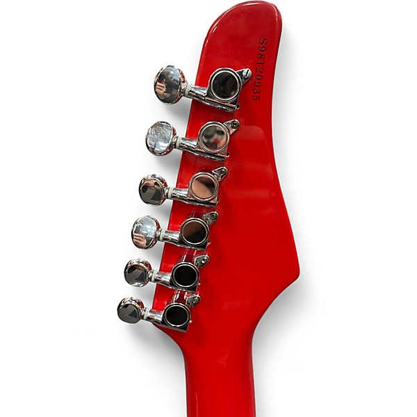 Used Kramer S Style Red Solid Body Electric Guitar