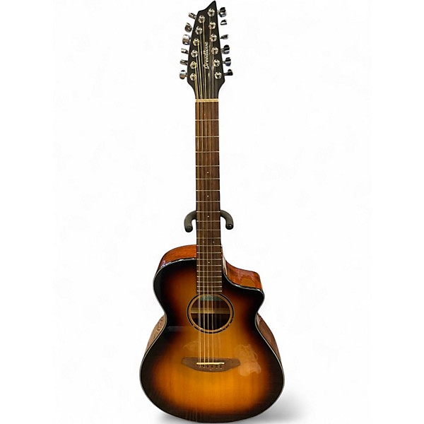 Used Breedlove DISCOVERY  S CONCERT ED 12 ST CE EDGE BURST 12 String Acoustic Electric Guitar