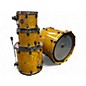 Used Mapex 4 Piece Saturn IV Exotic Exotic Ash Burl Drum Kit
