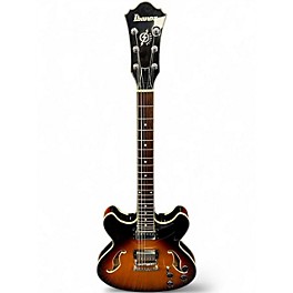 Used Ibanez AS73 Artcore Tobacco Sunburst Hollow Body Electric Guitar