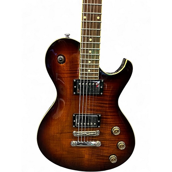 Used Schecter Guitar Research solo 6 standard Sunburst Solid Body Electric Guitar