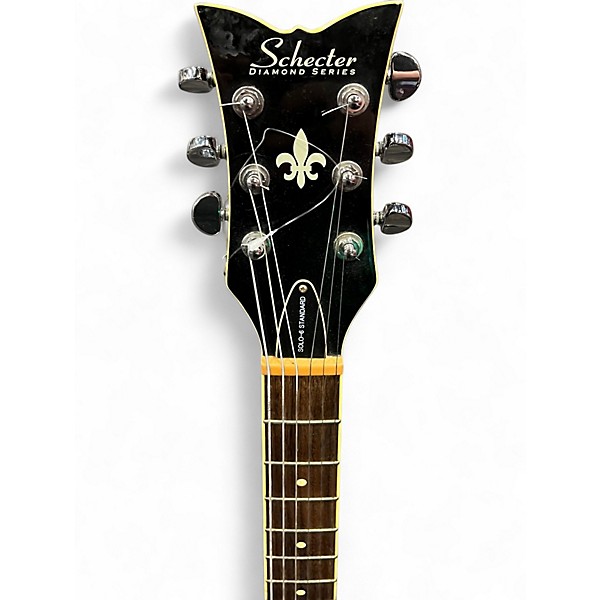 Used Schecter Guitar Research solo 6 standard Sunburst Solid Body Electric Guitar