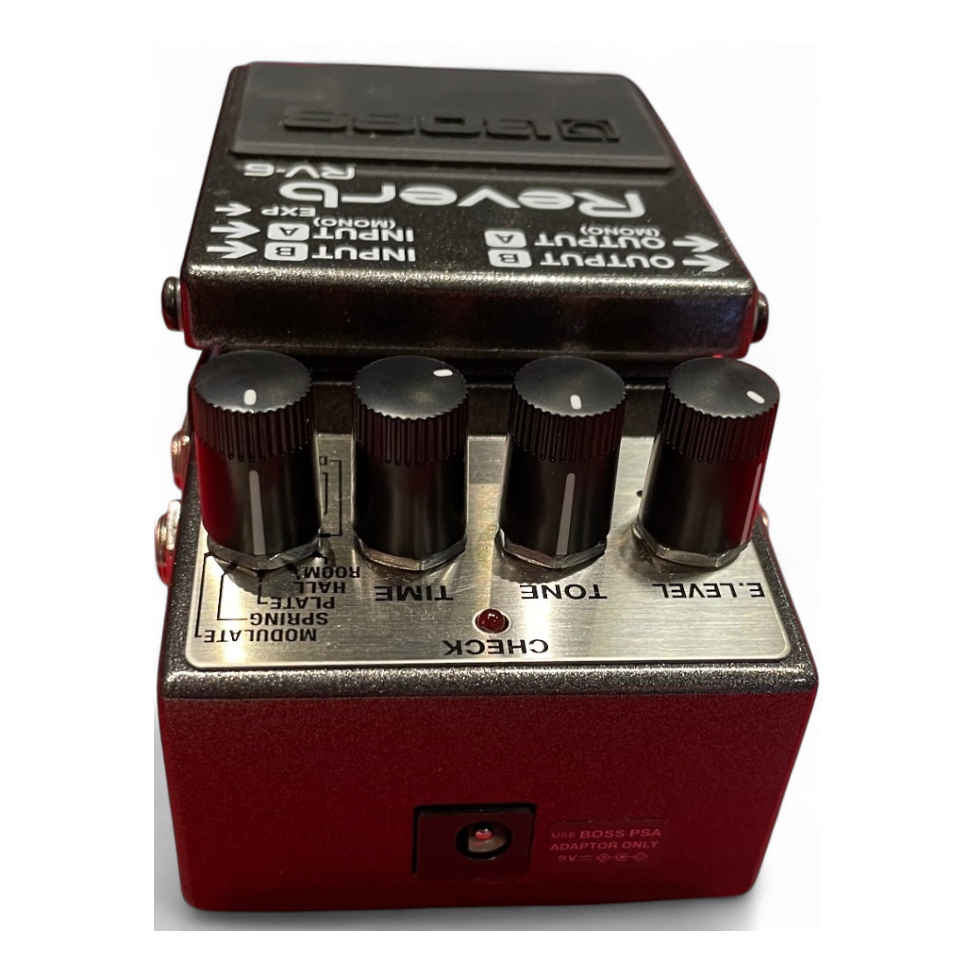 【aircraft】美品 BOSS Digital Reverb RV-6 Boss RV-6 Reverb with Digital Delay Guitar Effect Pedal