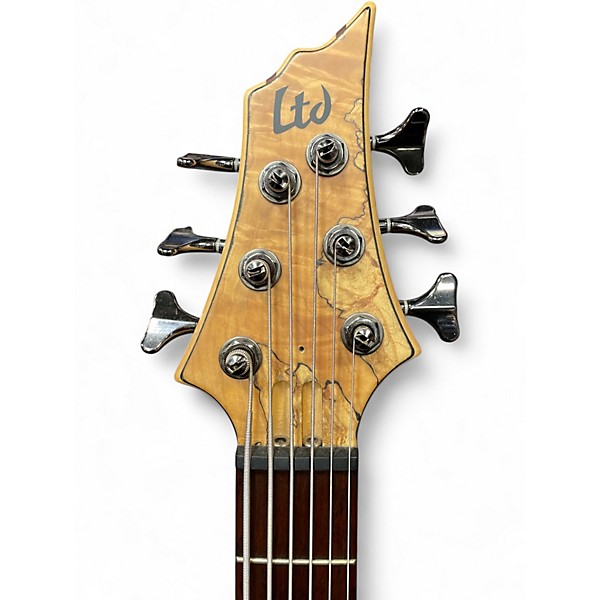 Used ESP B-206SM Natural Electric Bass Guitar