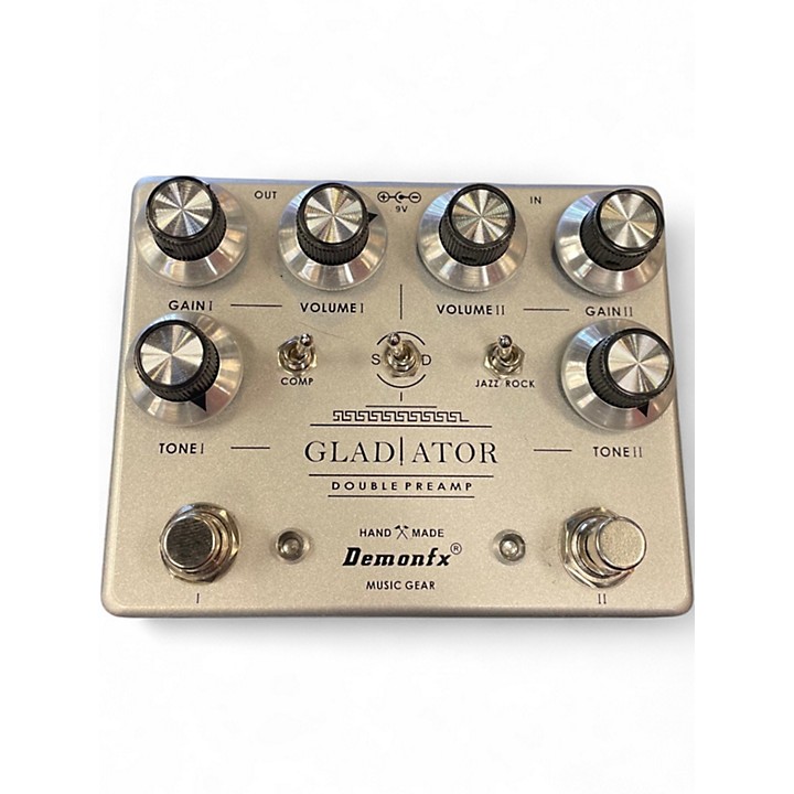 【新品】Demonfx GLADIATOR DemonFx Gladiator Double Preamp Electric Guitar Pedal