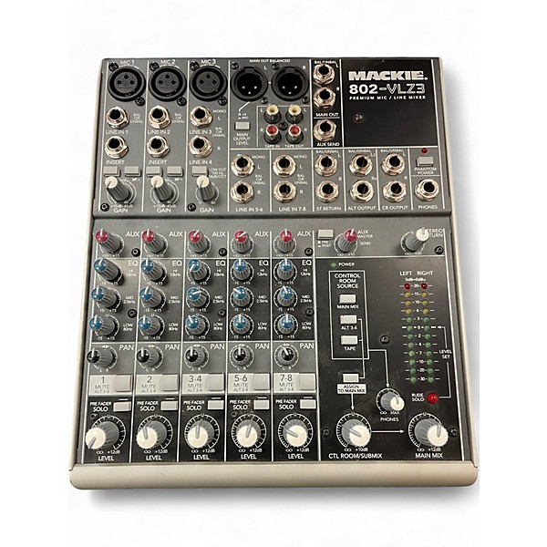 Used Mackie 802VLZ3 Unpowered Mixer