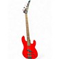 Vintage 1980s Charvel 2B Red Electric Bass Guitar thumbnail