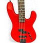 Vintage 1980s Charvel 2B Red Electric Bass Guitar