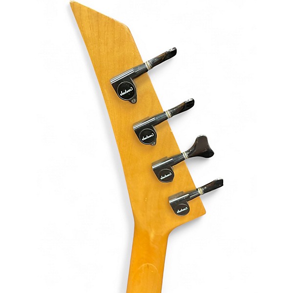 Vintage 1980s Charvel 2B Red Electric Bass Guitar