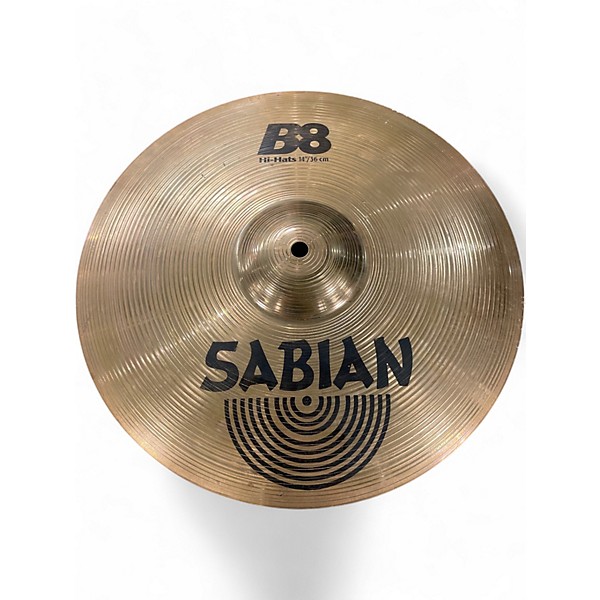 Used SABIAN 14in B8 2pc Prepack Cymbal